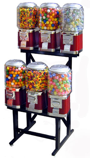 Six Vending Machine Step Stand