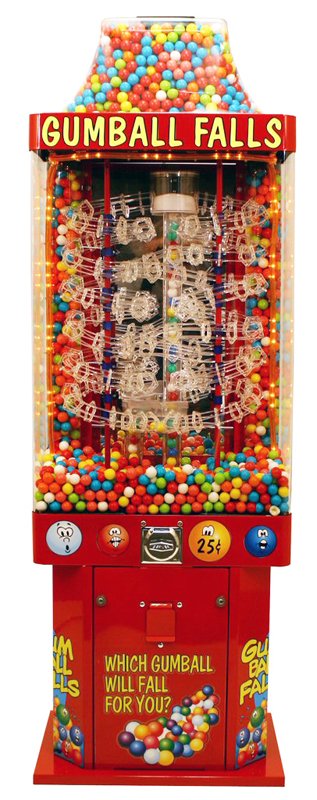 The Tracker Gumball Machine Entertains!