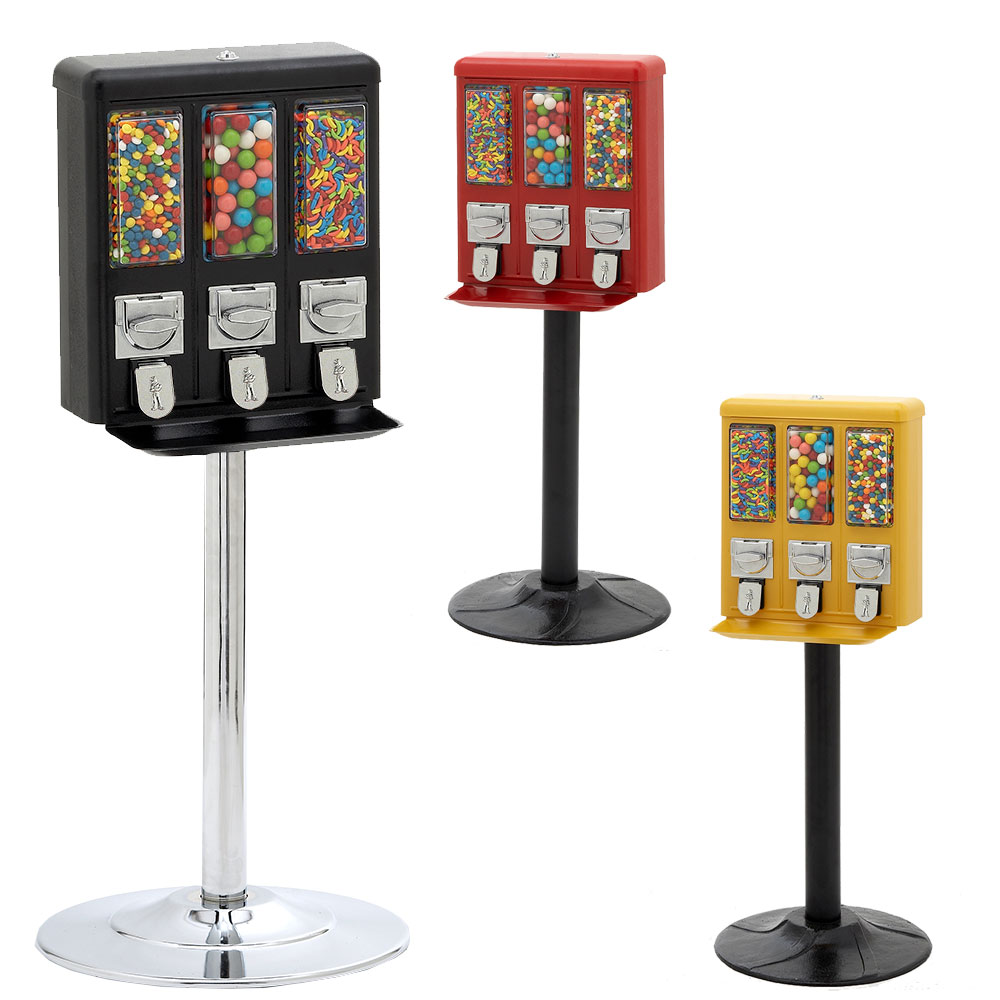 Triple Shop Gumball and Candy Machine