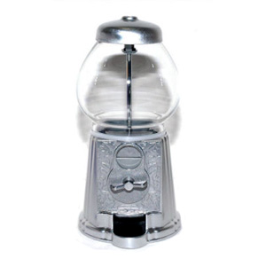 Silver Small Candy/Gumball Bank - Click Here To Buy!