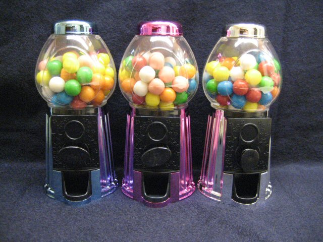 Metallic Gumball Dispenser