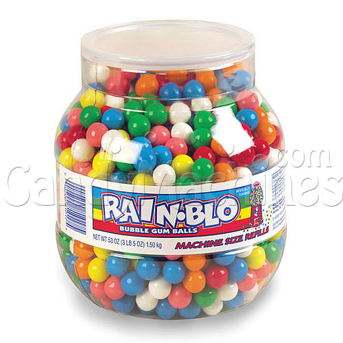 Rainblo Gumballs - 53 oz. Jar