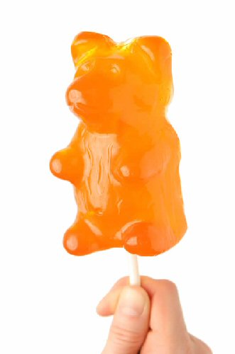 Giant Gummy Bears On a Stick