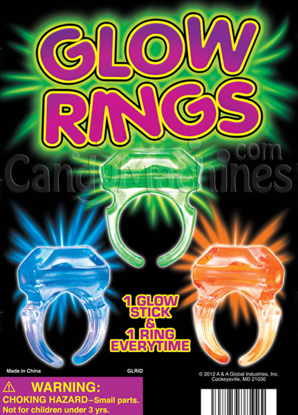 Glow Rings Vending Capsules