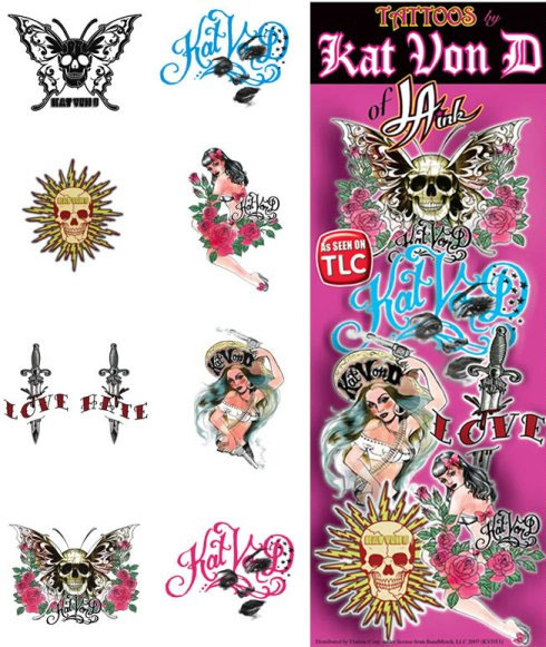 Kat Von D Vending Tattoos