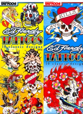Ed Hardy Celebrity Temporary Vending Tattoos - Click Here To Buy!