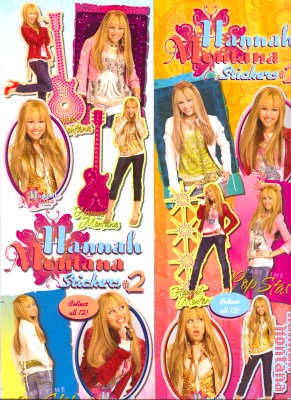 Hannah Montana 2 Vending Stickers - Click Here to Buy