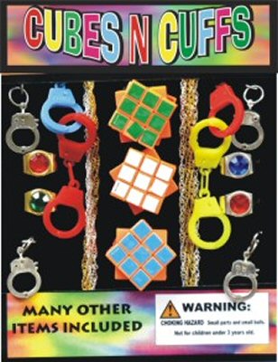 Cubes N Cuffs Vending Capsules