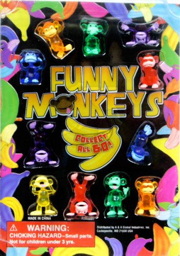 Funny Monkeys Vending Capsules - Click Here To Buy!