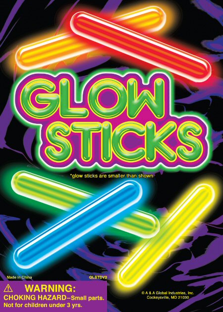 Glow Sticks Vending Capsules