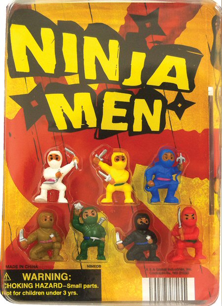 Ninja Fighters Vending Capsules