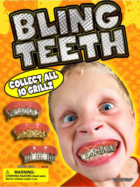 Bling Teeth Vending Capsules