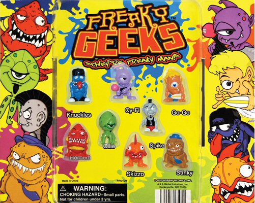 Freaky Geeks Vending Capsules