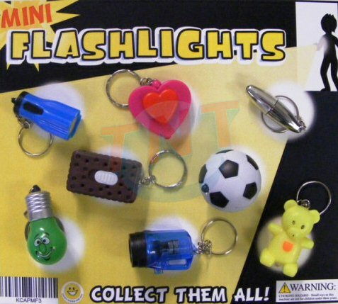 Mini Flashlights Vending Capsules