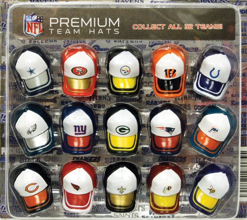 NFL Premium Football Caps Vending Capsules - Click Here To Buy