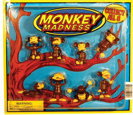 Monkey Madness Vending Capsules